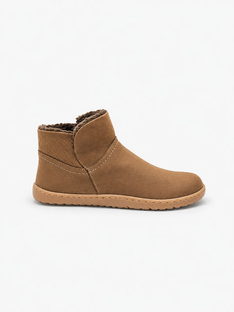 Botines Respetuosos Vivant V-2750 - Piel de Nobouck Taupe