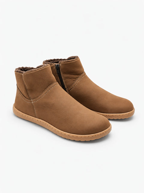 Botines Respetuosos Vivant V-2750 - Piel de Nobouck Taupe