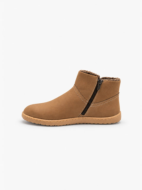 Botines Respetuosos Vivant V-2750 - Piel de Nobouck Taupe