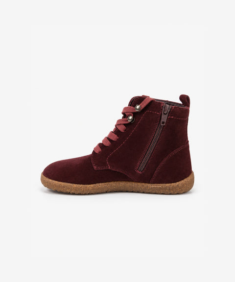 Botines Respetuosos Vivant V-2763 Serraje Burdeos