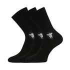 Calcetines Respetuosos Largos Voxx Merino Negro (un par) - Kukinos