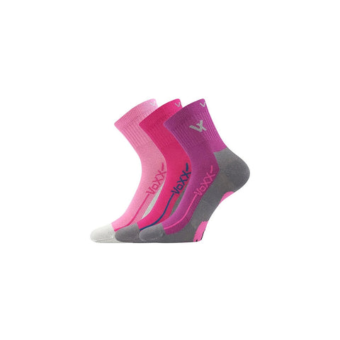 Calcetines Respetuosos Voxx Rosa Infantil (Pack 3)