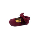 Merceditas Respetuosas Batilas X22 Burdeos con Lazo - Kukinos