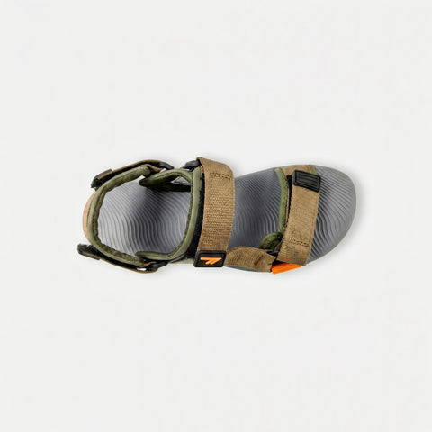 Sandalias Barefoot Hi-Tec Ula Oliva Respetuosas