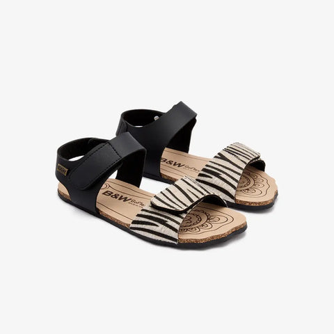 Sandalias Barefoot Respetuosas B&W GoFlex Zebra