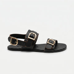 Sandalias Barefoot Mujer Coqueflex 1567 Vaqueta Negro