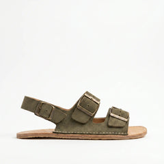 Sandalias Barefoot Mujer Terreta Bio Reciclado Verde Respetuoso
