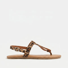 Sandalias Barefoot Mujer Terreta Vaillo New Leopard Respetuosas