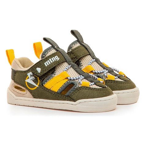 Sandalias Barefoot Mustang 48908 Kaki Beige Infantil