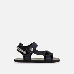 Sandalias Barefoot Mustang 49375 Nylon Strap Marino