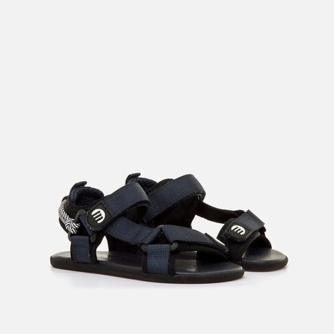 Sandalias Barefoot Mustang 49375 Nylon Strap Marino