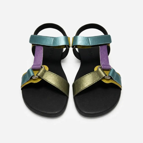 Sandalias Barefoot Respetuosas Coqueflex Jupiter Multicolor
