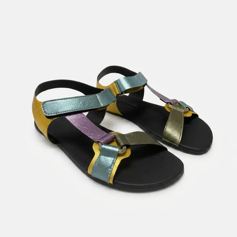 Sandalias Barefoot Respetuosas Coqueflex Jupiter Multicolor