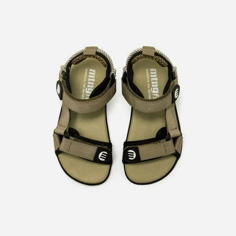 Sandalias Barefoot Respetuosas Mustang 49375 Nylon Strap Khaky