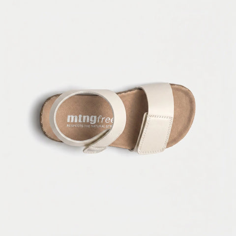 Sandalias Barefoot Respetuosas Mustang 49380 Shira Blanco