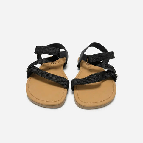 Sandalias Barefoot Terreta Salades Negro Respetuosas
