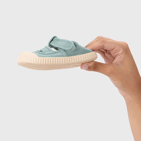 Sandalias de Lona Respetuosas Igor Berri Nuevo Matcha horma Wide