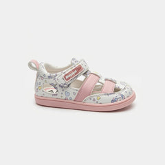 Sandalias Respetuosas Beppi Unicornio Blanco/Rosa