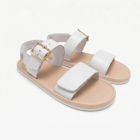 Sandalias Respetuosas Blanditos Capri Blanco