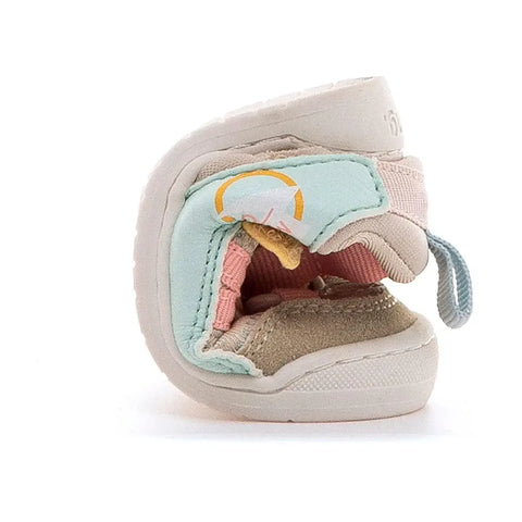 Sandalias Barefoot Mustang 48908 Gravel crudo / Murri Aquamarina