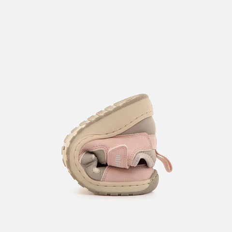Sandalias Barefoot Mustang 49048 Buttter Nude / Lycra Ecru