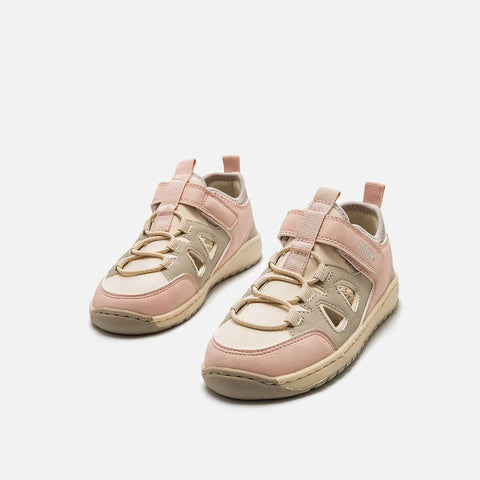 Sandalias Barefoot Mustang 49048 Buttter Nude / Lycra Ecru