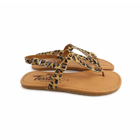 Sandalias Barefoot Mujer Terreta Vaillo New Leopard Respetuosas