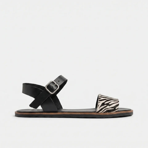 Sandalias Barefoot Mujer Vivant Arcilla Ceb/Vaq Negro Respetuosas