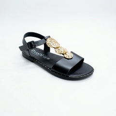 Sandalias Respetuosas Vivant BALI Vaqueta Negro