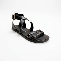 Sandalias Respetuosas Vivant CAIRO Vaqueta Negro