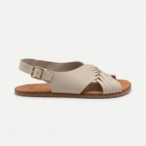 Sandalias Respetuosas Vivant DALIA Nobuck Beige