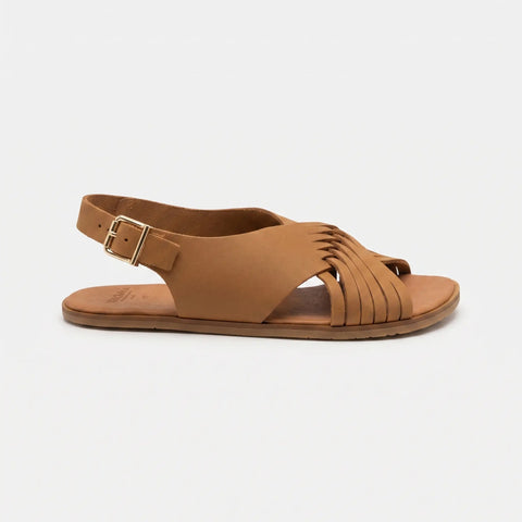 Sandalias Respetuosas Vivant DALIA Nobuck Marrón