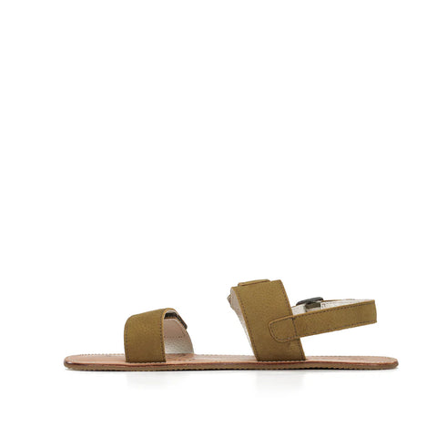 Sandalias Barefoot Hombre Waals Dune II Khaki Respetuosas