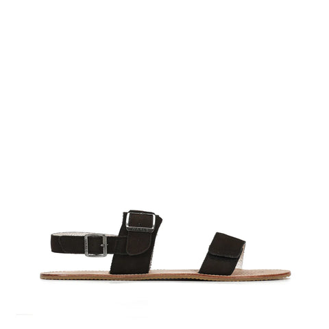 Sandalias Barefoot Hombre Waals Dune II Negro Respetuosas