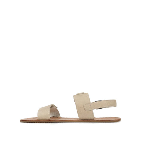 Sandalias Barefoot Mujer Waals Dune II Beige Respetuosas