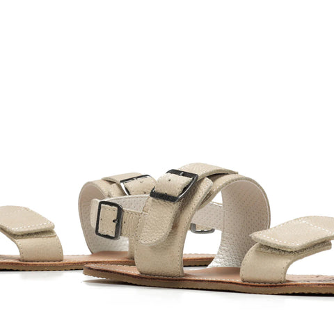 Sandalias Barefoot Mujer Waals Dune II Beige Respetuosas