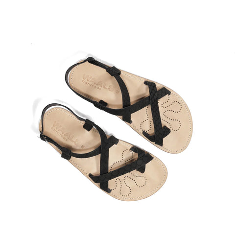Sandalias Respetuosas Waals Natur II Woman Black