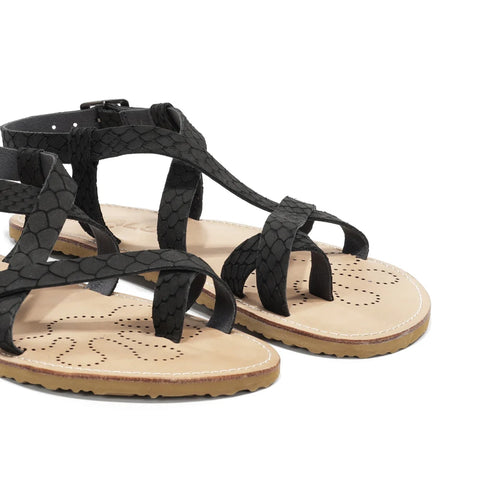 Sandalias Respetuosas Waals Natur II Woman Black