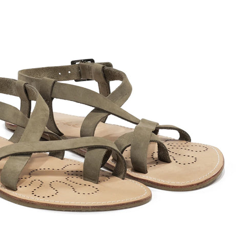 Sandalias Respetuosas Waals Natur II Woman Khaki