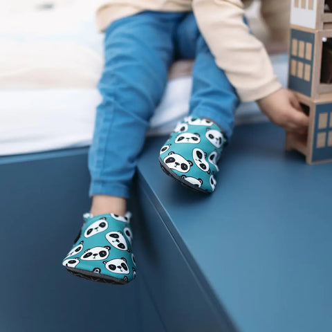 Slippers Barefoot Snugi Pandas - Kukinos