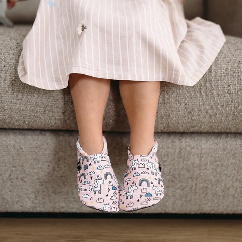 Slippers Barefoot Snugi Unicorn Pink - Kukinos