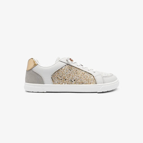 Zapatillas Barefoot B&W Goflex Gold Glitter