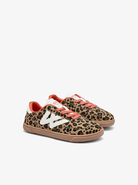 Zapatillas Barefoot B&W Goflex Leopardo