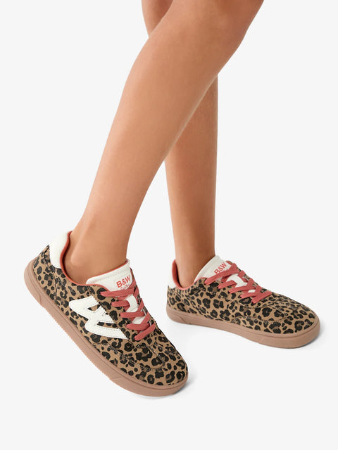 Zapatillas Barefoot B&W Goflex Leopardo