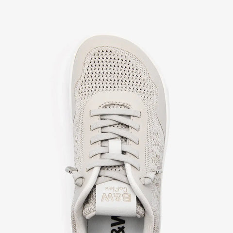 Zapatillas Barefoot B&W Goflex Malla Beige