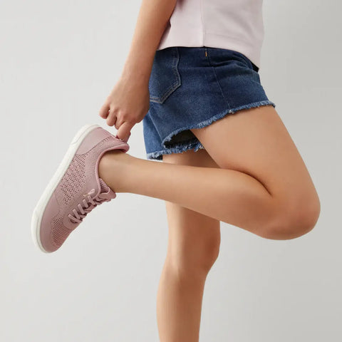 Zapatillas Barefoot B&W Goflex Malla Rosa