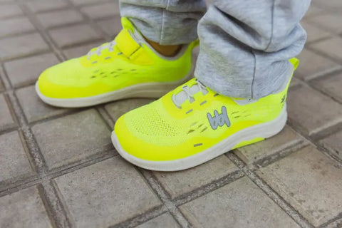 Zapatillas Barefoot Baby Lobitos Power Amarillo - Kukinos