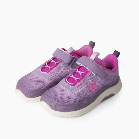 Zapatillas Barefoot Baby Lobitos Grip Morada