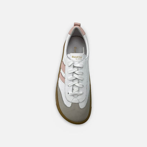 Zapatillas Barefoot Blanditos Delfinc Rosa Cordones - Kukinos