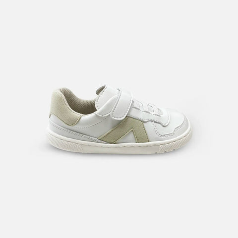Zapatillas Barefoot Coqueflex 4389 Suede Blanco Latte Infantil
